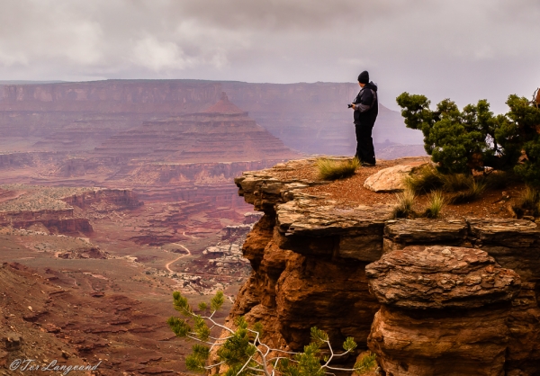 Standing on The Ledge