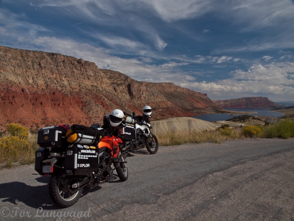 Bikes at Flaming Gorge, UT